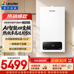 海尔 壁挂炉天然气家用燃气壁挂炉采暖炉供暖暖气片地暖锅炉热水器壁挂炉海尔出品统帅
