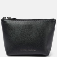 BRUNELLO CUCINELLI Small leather pouch 小号真皮袋