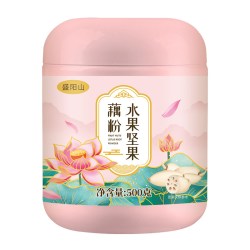 盛阳山 水果纯藕粉坚果莲子羹粥冲泡冲饮即食营养早餐代餐奇亚籽干果西湖