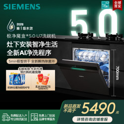 西门子 极净魔盒5.0灶下嵌入式洗碗机16套 新一级水效EB17 灶下 142L