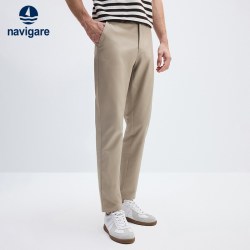 navigare [冰丝]Navigare意大利小帆船凉感休闲裤男裤子