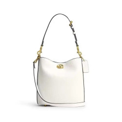 COACH WILLOW 19号 女士柔软单肩水桶包