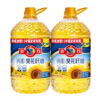 百亿补贴：多力 尚选葵花籽油5.7L*2桶大规格桶装家用食用油