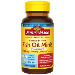 天维美 深海鱼油软胶囊 1400mg Omega3 EPA DHA 护心脑 60粒