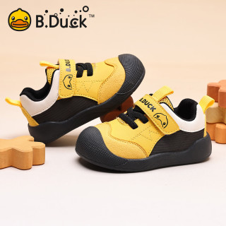 B.Duck 童鞋宝宝学步鞋 黄/黑/米 23 码 脚长15.0-15.5cm