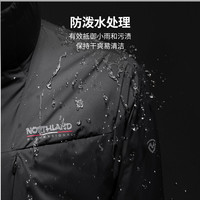 诺诗兰 Primaloft金标棉 防泼水保暖棉服 岗岩灰色 175