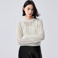 伊芙丽 【镂空设计】女士针织衫