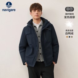 navigare [三防]Navigare意大利小帆船高端商务羽绒服男外套