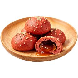 茅小阮 红曲刺梨酥麻小软福团雪媚娘 280g 蛋糕糕点