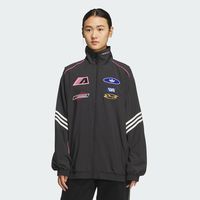 adidas 三叶草女装2025秋季新款MOTO JKT W梭织外套KG6676