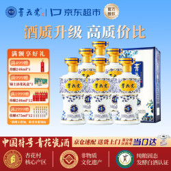 青花瓷 臻酿53度清香型 500ml*6瓶