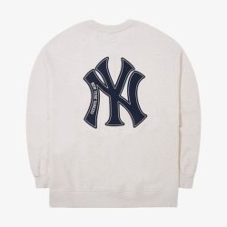NEW ERA MLB系列 NY圆领卫衣 男女同款