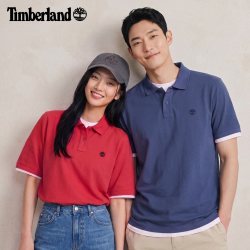 Timberland 男装短袖POLO衫商务T恤|A2EPM