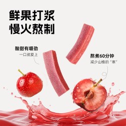 口水芽儿 原味山楂条 儿童零食水果肉条