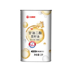 红蜻蜓 甘油二酯菜籽油 DA含量50% 1L 食用油