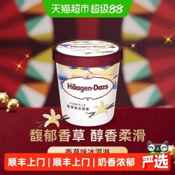 哈根达斯 冰淇淋雪糕香草味 392g