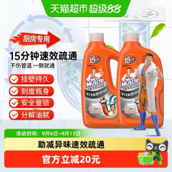 威猛先生 管道疏通剂960ml*2 厨房专用管道通
