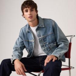 Levi's 李维斯26年春夏新款男士美式复古工装风休闲牛仔夹克外套