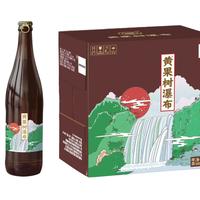 雪花 黄果树瀑布清爽型大麦水酿造啤酒 640ml*24瓶+6听