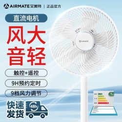 艾美特 电风扇落地扇左右自动摆头家用台地两用直流触控遥控风扇