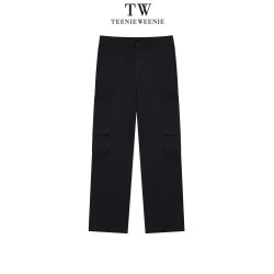 TeenieWeenieMen TeenieWeenie小熊男装休闲裤老钱通勤宽松直筒裤子