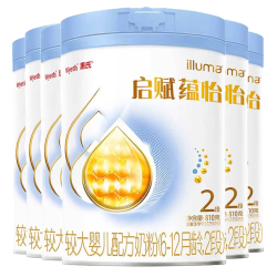 惠氏 启赋蕴怡2段婴儿营养配方奶粉810g*6罐