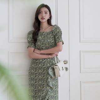 ARIOSEYEARS 碎花茶歇连衣裙