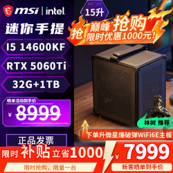 微星 配置六 | 14600KF+RTX5060Ti 迷你手提主机