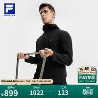 FILA 连帽外套26秋季新款 深黑-BK XL 180/100A/XL