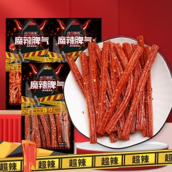 辣可曦曦 魔辣网红辣条超辣爆辣辣丝辣片湖南平江辣味特产休闲零食
