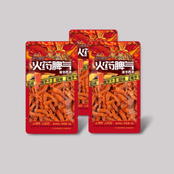 辣可曦曦 火药脾气爆辣魔芋干10g网红爆款辣条办公室休闲解馋零食