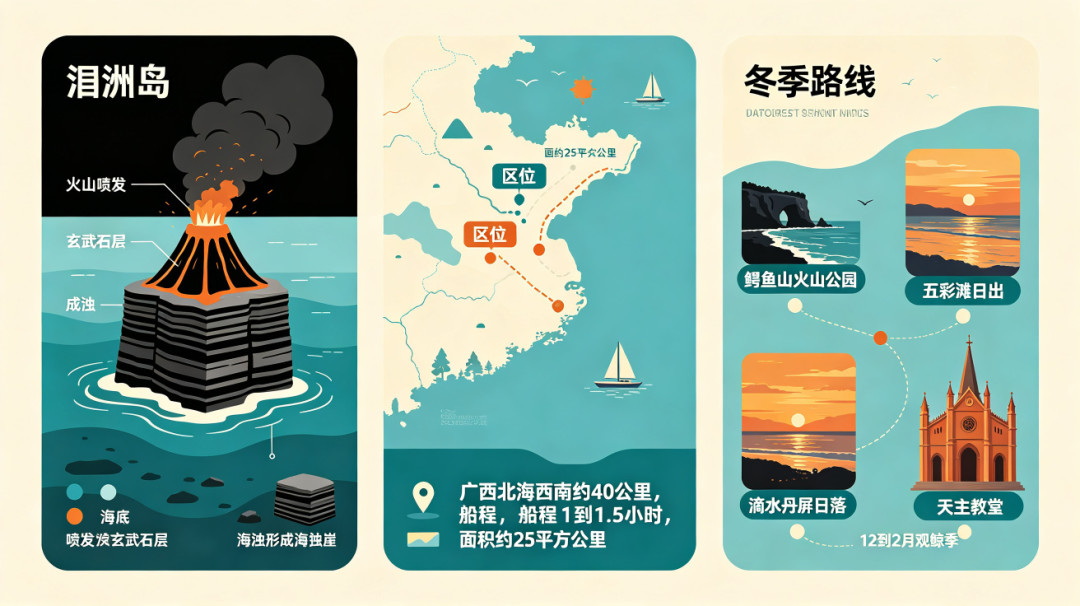 涠洲岛冬季概览
