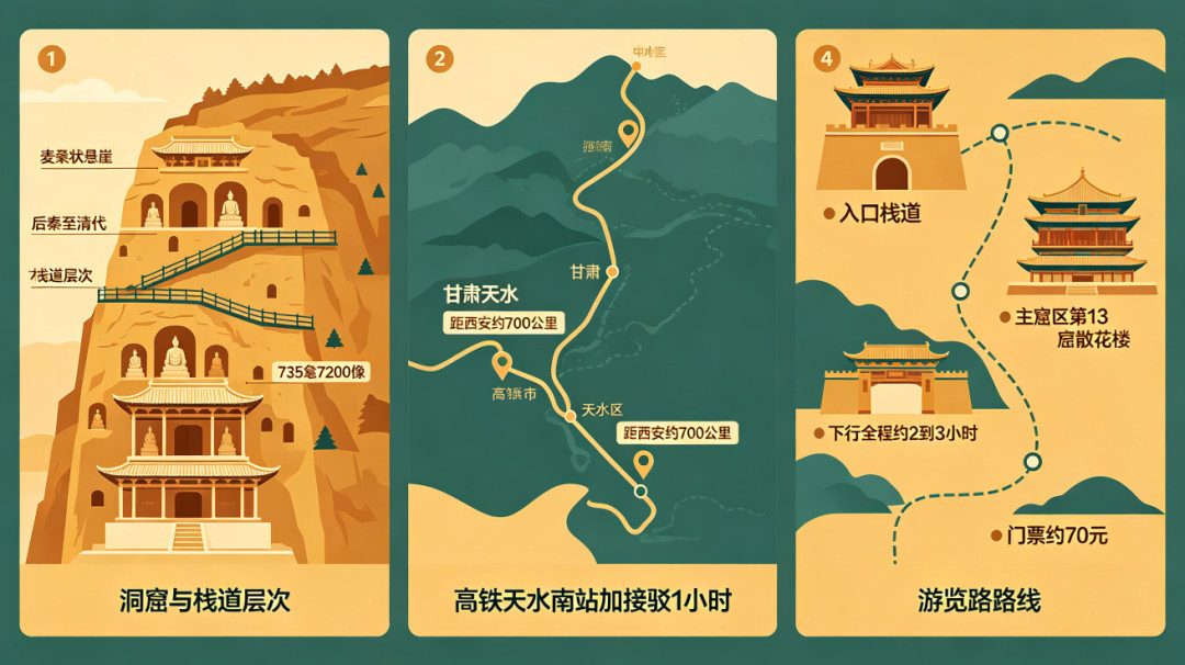 麦积山石窟概览