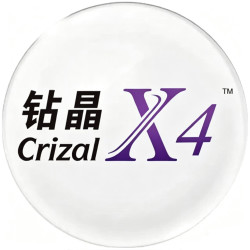 依视路 钻晶X4 防蓝光1.56折射率现片*2（免费升级膜致）