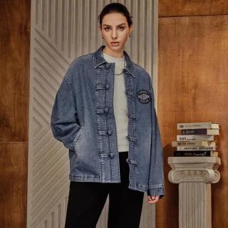 PALLADIUM 外套休闲时尚潮酷男款中式牛仔外套