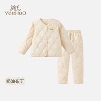 英氏 儿童美利奴羊毛家居服套装