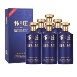 怀庄 1983 酱香经典 53度酱香型白酒 500mL 6瓶