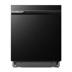 老板 W76B600 22套航母级容量三层折叠搁架独创三叉鲸喷洗黑晶玻璃面板内嵌把手