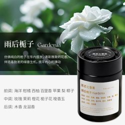 万火 汽车内用栀子花车载香薰固体香膏淡香水高级2025持久留香除味