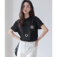 真维斯 减龄字母印花贴袋圆领短袖T恤女夏季减龄休闲宽松舒适百搭上衣女