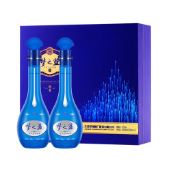 洋河 梦之蓝M6-52度500ml*2瓶礼盒绵柔型浓香白酒