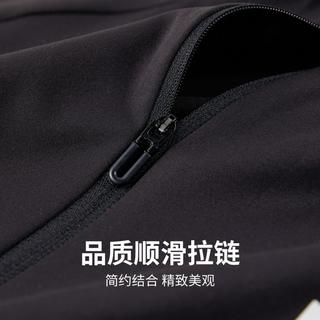 马克华菲 立领印花长袖T恤