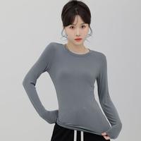 DEBRAND 春秋时尚圆领打底衫ins潮显瘦修身性感内搭辣妹长袖上衣女