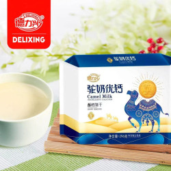 德力兴 驼奶优钙酥脆饼干袋装独立小包装补钙零食老人小孩均可食用