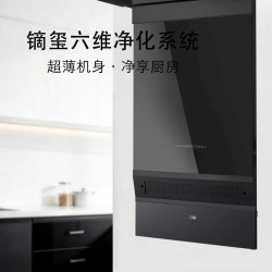 镝玺 新风循环 吸油烟机  不锈钢机身  新风联动排烟系统，定制品下单不退不换，（定制周期60天）