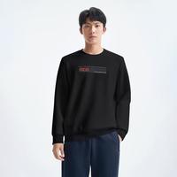 特步 男士套头卫衣春季保暖百搭时尚运动卫衣
