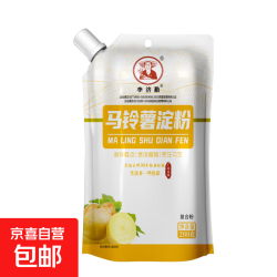 京喜 马铃薯淀粉食用烹饪勾芡纯正土豆粉200克土豆淀粉 200克 1袋