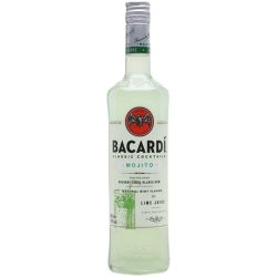 百加得 莫吉托预调鸡尾酒基酒调酒烘焙700ml洋酒