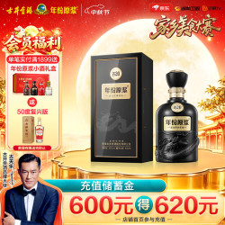 古井贡酒 年份原浆 古20 52%vol 浓香型白酒 100ml 单瓶装