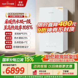 小松鼠 超薄全预混冷凝壁挂炉天然气地暖热水两用一级能效暖气片采暖炉供暖燃气锅炉小白